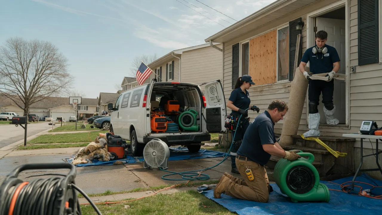 Water Damage Restoration in Alexandria, LA near me